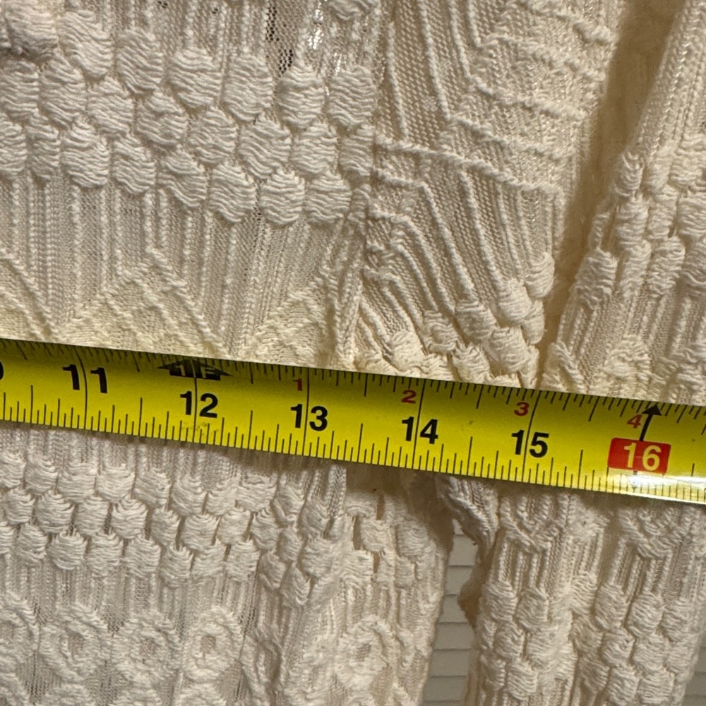 Lucky Brand Cream Knit Top - Size XS - Picture 6 of 6